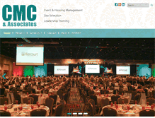 Tablet Screenshot of cmc-associates.com